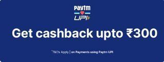 Paytm UPI cashback offer