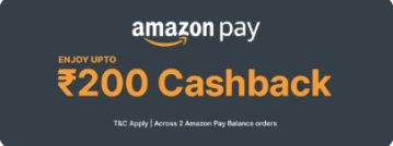 Amazon Pay cashback offer