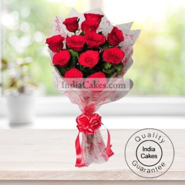 15 RED ROSES BUNCH