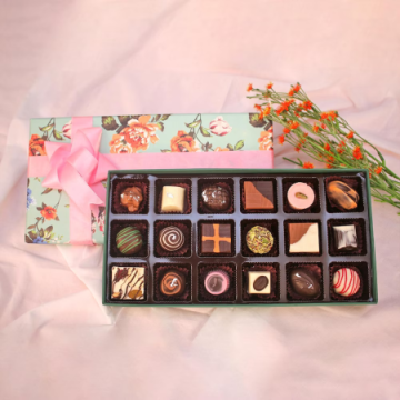 18 Floral Chocolate Symphony