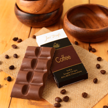 2 Artisanal Coffee Milk Chocolate Bar