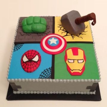 Avengers Union Cake 1 Kg