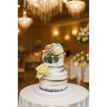 Eggless Black Forest Wedding Cake 2 Kg