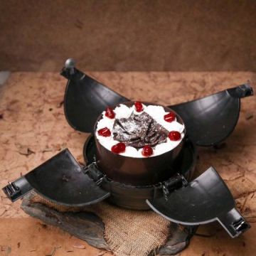 Eggless Black Forest Bomb Cake Half Kg