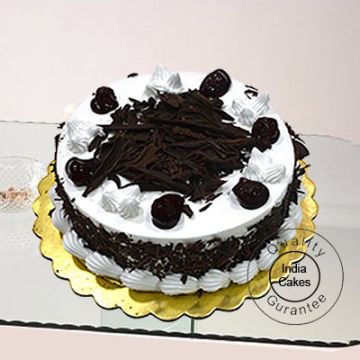 Eggless Black Forest Five Star Quality Cake 1 Kg