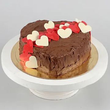 Choco Hearts Love Designer Cake Half Kgs