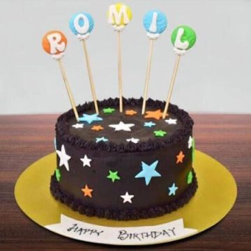 Choco Star Celebration 1 Kg Chocolate Cake
