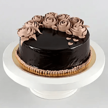 Chocolate Rose Designer Cake 1 Kgs