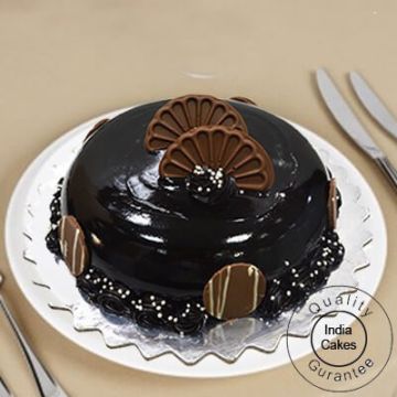 Chocolate Cake 1 Kg Dome Shaped
