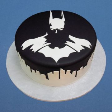 Crazy Batman Fondant Cake 1 Kg