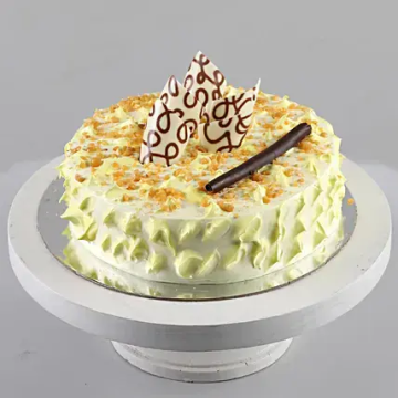 Crunchy Butterscotch Cake Half Kgs