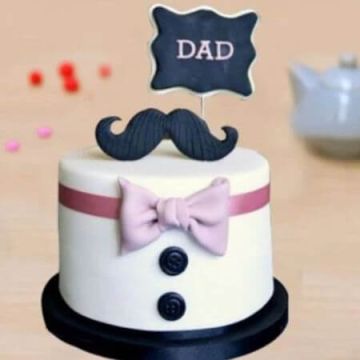 Dad Fondant Cake 1 Kg