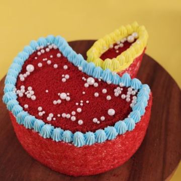 Diwali Red Velvet Cake Half Kg