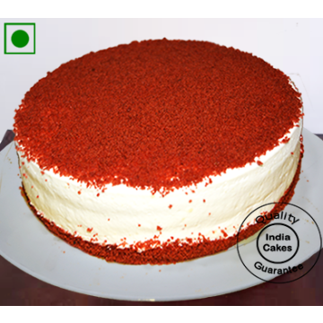 Eggless Lovely Red Velvet Cake Half Kg