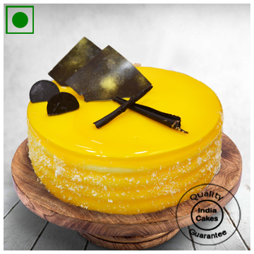 Eggless Yummy Mango Cream Cake Half Kg