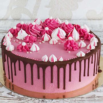 Flavoursome Strawberry Cake Half Kgs