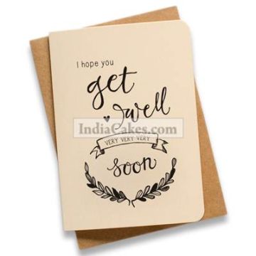 Get Well Soon Greeting Card