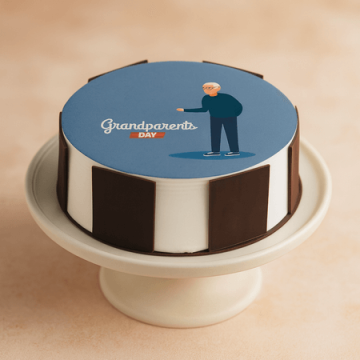 Grandad Photo Cake Half Kg