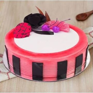 Eggless Harmony Strawberry Cake Half Kg