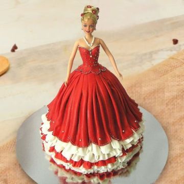 Imaginative Barbie Cake 2 Kg
