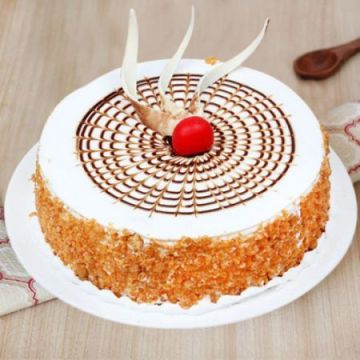 Inviting Butterscotch Cake Half Kg
