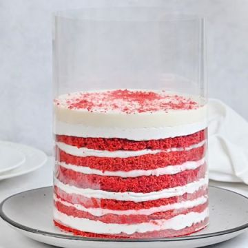 Eggless Luscious Red Velvet Pull Me Up Cake 1 Kg