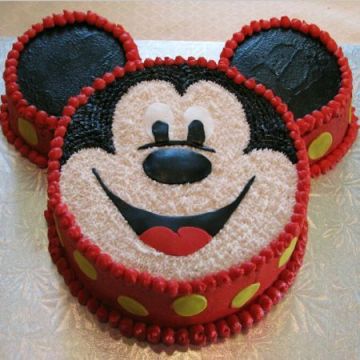 2 Kg Mickey Mouse Cake