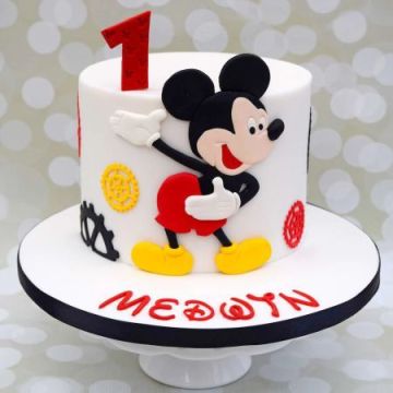 Mickey Fondant Cake 1 Kg