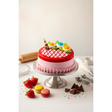 Moreish Strawberry Cake 1 Kgs