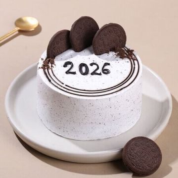 New Year Choco Oreo Mini Cake