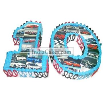 10th Birthday Photo Cake Three Kilogram