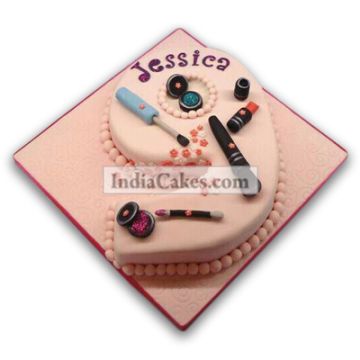 9th Birthday Accessories Cake Three Kilogram