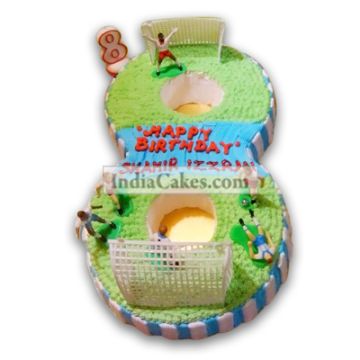 8th Birthday Football Cake Three Kilogram