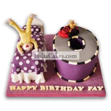 10th Birthday Fun Cake Three Kilogram