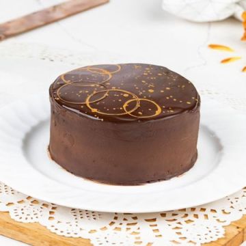 Eggless Opulent Chocolate Mini Cake
