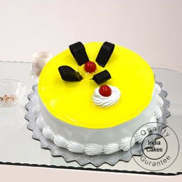 Eggless Pineapple Five Star Quality Cake 1 Kg