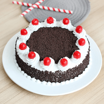 Eggless Premium Black Forest Cake Half Kgs