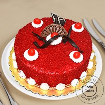 Half Kg Red Velvet Cake