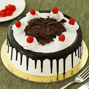 Eggless Regular Black Forest Cake Half Kgs
