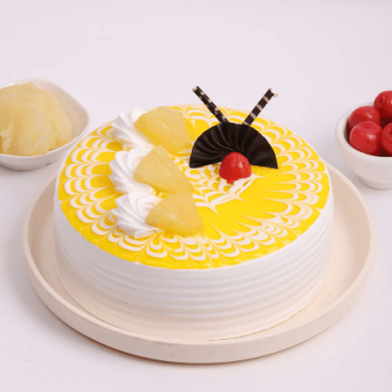 Rendering Bliss Pineapple Cake Half Kg
