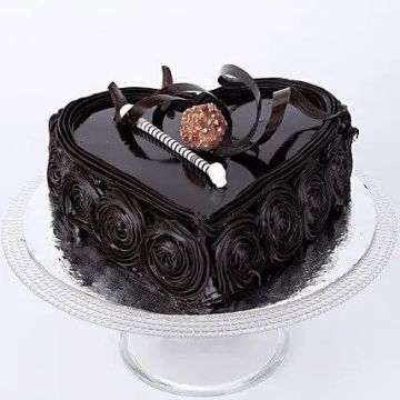 Special Floral Chocolate Cake Half Kgs
