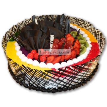 1 Kg Fresh Fruit Cake