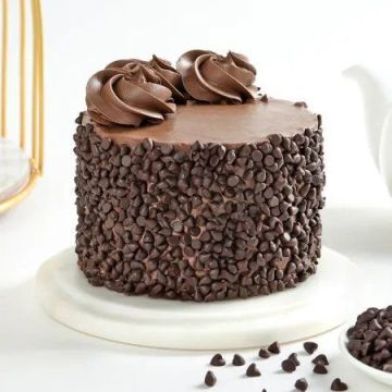 Spectacular Choco Chip Truffle Mini Cake