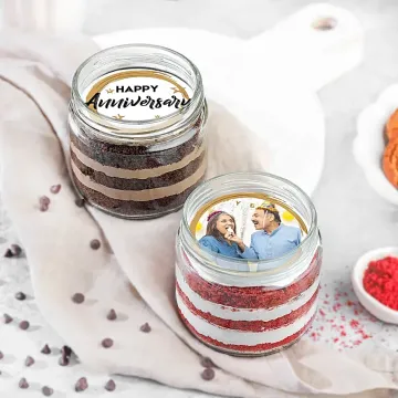 Sweetheart Memories Jar Cake Duo