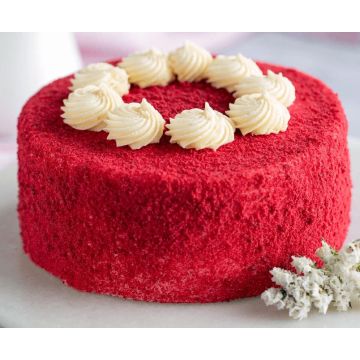 Tempting Red Velvet Cake Half Kgs
