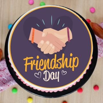 The Friends Forever Poster Cake
