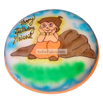 2 Kg Chota Bheem Single Cake Pune