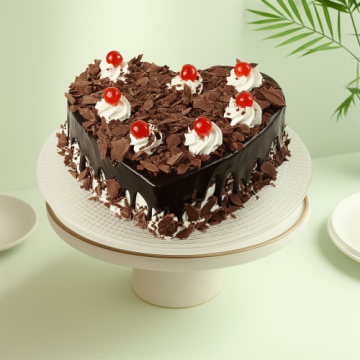 Winsome Hearts Black Forest Cake Half Kg