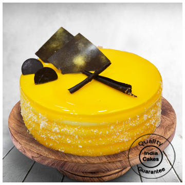 Yummy Mango Cream Cake Half Kg