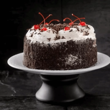 Eggless Exotic Black Forest Cake Half Kg